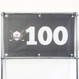 Mesh Distance Banner for Golf Driving Range with Stanedge Logo