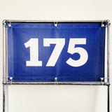 PVC Mesh Golf Driving Range Yardage Distance Banner Blue 175
