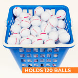 RA-BB9323 Amtech Range Ball Basket Plastic Square Blue for the Golf Driving Range Filled 120 Golf Balls