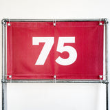 RA-TM9511 Amtech Range PVC Mesh Golf Driving Range Yardage Distance Banner Red 75