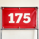 RA-TM9515 Amtech Range PVC Mesh Golf Driving Range Yardage Distance Banner Red 175