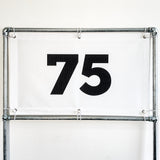 RA-TM9521 Amtech Range PVC Mesh Golf Driving Range Yardage Distance Banner White 75