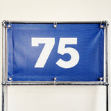 RA-TM9531 Amtech Range PVC Mesh Golf Driving Range Yardage Distance Banner Blue 75