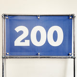 RA-TM9536 Amtech Range PVC Mesh Golf Driving Range Yardage Distance Banner Blue 200