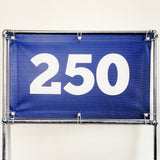 RA-TM9537 Amtech Range PVC Mesh Golf Driving Range Yardage Distance Banner Blue 250