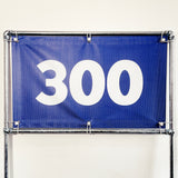 RA-TM9538 Amtech Range PVC Mesh Golf Driving Range Yardage Distance Banner Blue 300