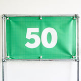 RA-TM9540 Amtech Range PVC Mesh Golf Driving Range Yardage Distance Banner Green 50