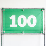 RA-TM9542 Amtech Range PVC Mesh Golf Driving Range Yardage Distance Banner Green 100