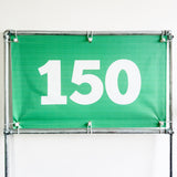 RA-TM9544 Amtech Range PVC Mesh Golf Driving Range Yardage Distance Banner Green 150