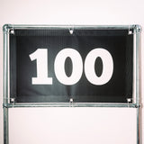 RA-TM9552 Amtech Range PVC Mesh Golf Driving Range Yardage Distance Banner Black 100