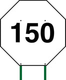 Distance Sign Octagonal