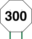Distance Sign Octagonal