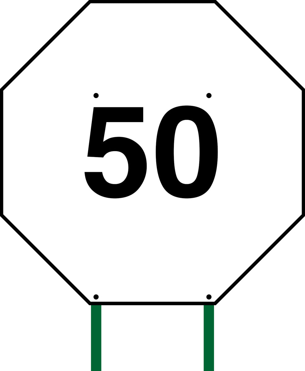 Distance Signs – Amtech Range