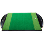 Golf Driving Range Mat Double Handed Combi System