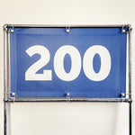 PVC Mesh Golf Driving Range Yardage Distance Banner Blue 200