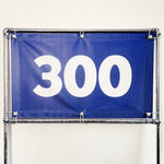 PVC Mesh Golf Driving Range Yardage Distance Banner Blue 300