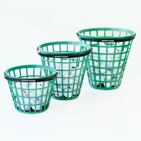 Amtech Range Round Ball Basket Plastic for the Golf Driving Range