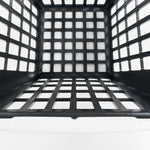 RA-BB9320 Amtech Range Ball Basket Plastic Square Black for the Golf Driving Range
