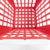 RA-BB9322 Amtech Range Ball Basket Plastic Square Red for the Golf Driving Range