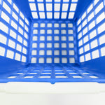 RA-BB9323 Amtech Range Ball Basket Plastic Square Blue for the Golf Driving Range