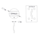 RA-PS0101 RA-PS0121 Amtech Range Servant Token A Silver Brass RS-A 108740 OKA0010 Golf Driving Range Ball Dispenser