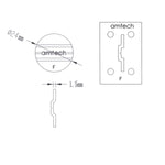 RA-PS0106 RA-PS0126 Amtech Range Servant Token F Silver Brass RS-F 108810 OKA0015 Golf Driving Range Ball Dispenser