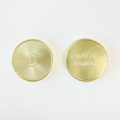 TOK007 Amtech Range Token Starburst London Eurocoin Brass TK000028 Pareto Epic Golf Ball Dispenser