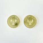 TOK020 Amtech Range Token Double Eagle Small No Cash Value Brass 80217003 Pareto Epic Golf Ball Dispenser