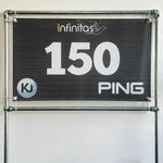 Mesh Distance Banner for Golf Driving Range with PING Logo