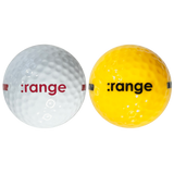 Amtech Range One Piece Driving Range Golf Ball White or Yellow 90% Flight
