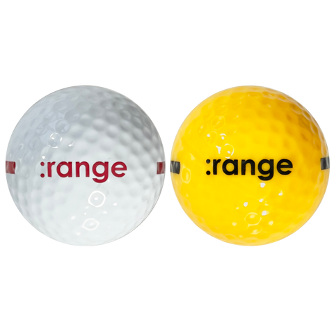 Amtech Range One Piece Driving Range Golf Ball White or Yellow 90% Flight