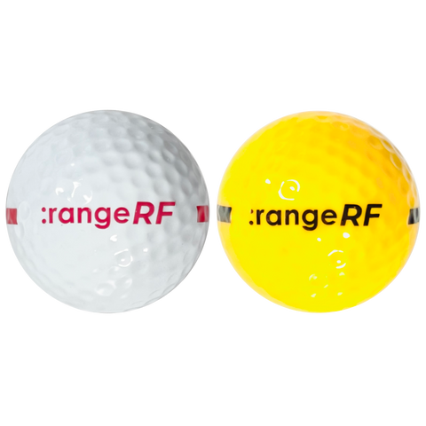 Amtech Range One Piece Golf Driving Range Ball White or Yellow Short Distance 75% Reduced Flight