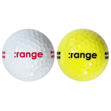 Amtech Range Two Piece Driving Range Golf Ball White or Yellow Full Flight