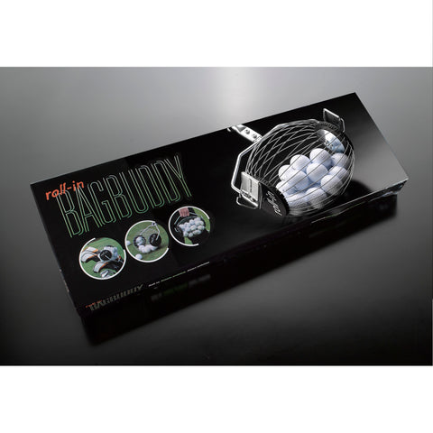 Bag Buddy manual roller ball collector for the golf practice ground and driving range