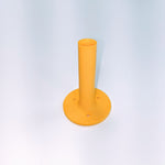 Golf Driving Range Mat Rubber Tee Yellow 75mm