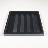 Pyramid Tray 55 Golf Balls Steel Matt Black