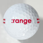 RA-BA8000 Amtech Range Two Piece Driving Range Golf Ball White Full Flight