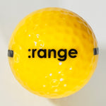 RA-BA8015 Amtech Range One Piece Driving Range Golf Ball Yellow 90% Flight