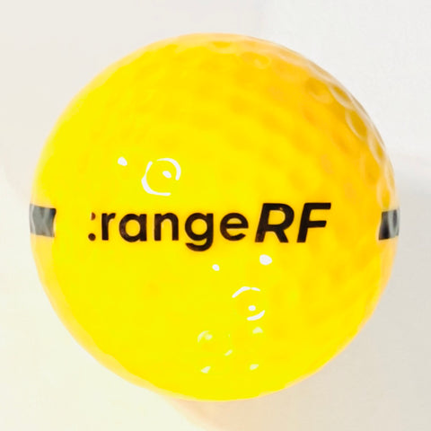 RA-BA8025 Amtech Range One Piece Golf Driving Range Ball Yellow Short Distance Reduced Flight 75%
